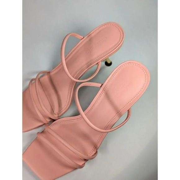 Cult Gaia Women's Lydia Square Toe Strap High Heel Sandals Size 36.5 (MSRP $428) - Picture 7 of 12